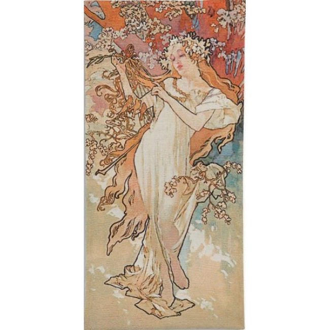 Гобелен Весна (Альфонс Муха)